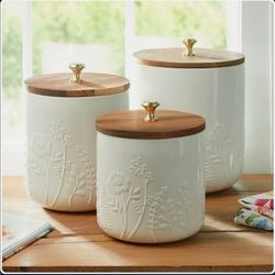 JUEGO DE TRES BOTES WILDFLOWER PRINCESS HOUSE GRANDE MEDIANO Y CHICO 🌹🌷