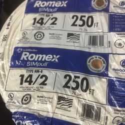 romex 14/2 250ft 80$
