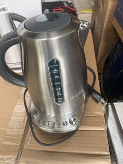 Breville Bke720bss The Temp Select Electric Kettle Silver