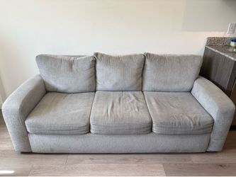 Gray sofa - couch