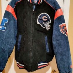 Vintage NFL: Chicago Bears Suede Jacket 