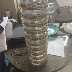 Vase Flower Holder Glass Tall