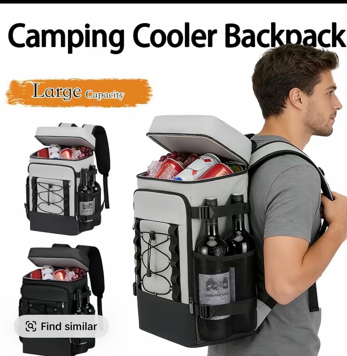 GZXIHTZ Wearable Hands-Free Cooler Backpack