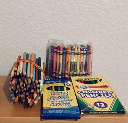 Crayola Crayons and Colored Pencils Bundle