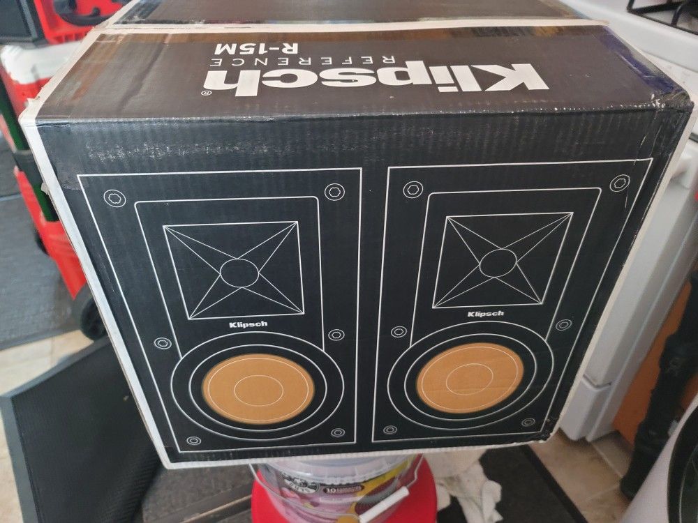 Brand New Klipsch R-15M Speakers $175 FIRM PICKUP IN OAKDALE