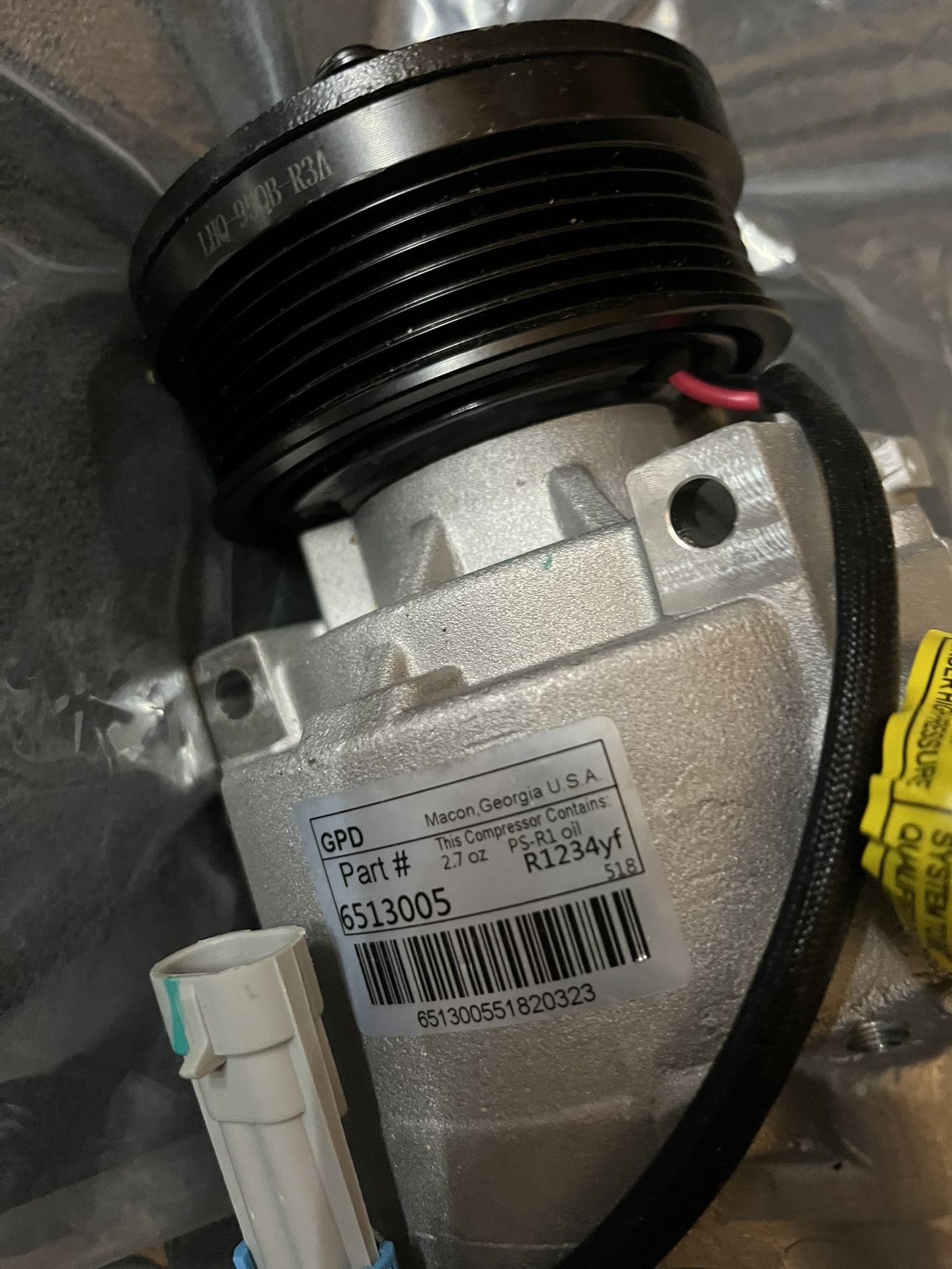 2013 Chevrolet Sonic 1.8 Air Compressor. New