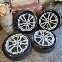 2006-2013 Lexus IS250 / IS350 Stock 18" Wheels & Tires - Staggered Set of 4