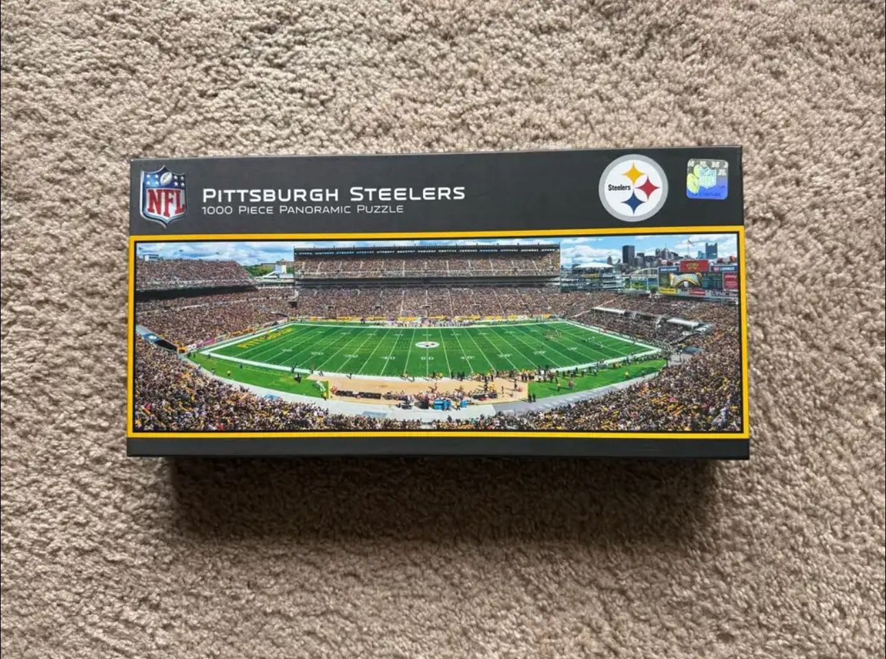 Pittsburgh Steelers 1000 Piece Panoramic Puzzle