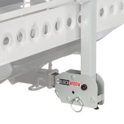 Black widow folding hitch adapter