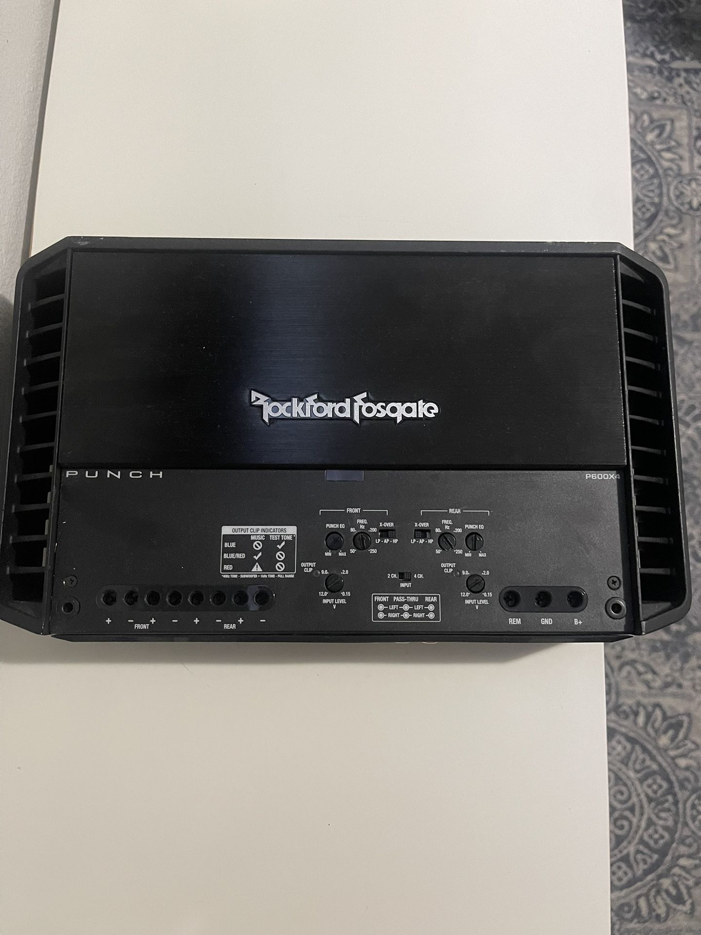 Rockford fosgate Punch 600x4 Amplifier 