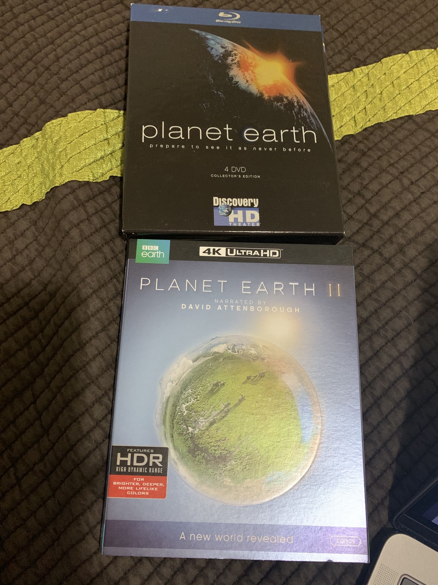 Planet Earth 1 Full Series - Blu Ray & Planet Earth 2 Blu Ray 4K - seen only once