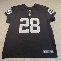 Nike Men’s Josh Jacobs #28 NFL Football Jersey – Size 52 – Black – Las Vegas Raiders