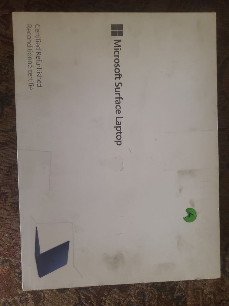 Microsoft surface laptop
