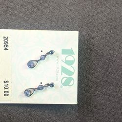 Earrings Blue