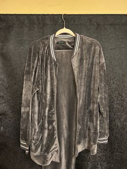 Women's velor suit