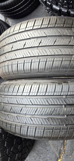 2 tires 255/45r20 Bridgestone alenza sport A/S