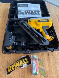 DeWalt DC 628K Angled Cordless Nailer, 15 Ga (No Battery)