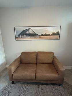 Faux leather Loveseat - Price Is Firm