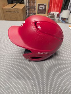 Easton Red Baseball Batting Helmet