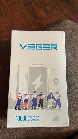 Veger V1115 10000mAh Portable Charger