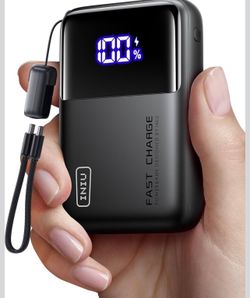 20000mAh Laptop Power Bank, Ultra Compact 65W PD Dual Fast Charging Portable Charger, Flight-Safe Battery Pack with USB C Cable for Travel MacBook iPa
