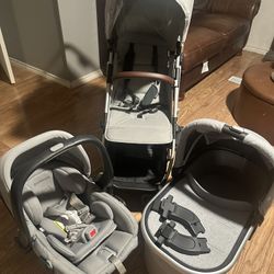 UPPAbaby Vista V2 Stroller,Bassinet, & Car Seat