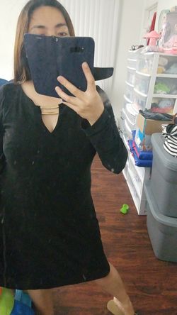 black vince camuto dress