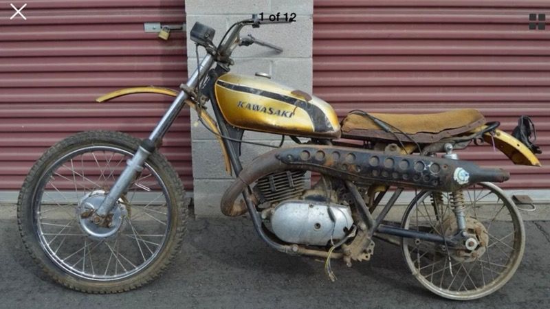 Kawasaki Bighorn 350 F9 parts bike