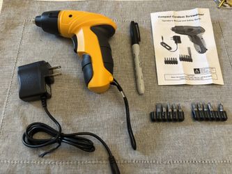 Compact Cordless Screwdriver