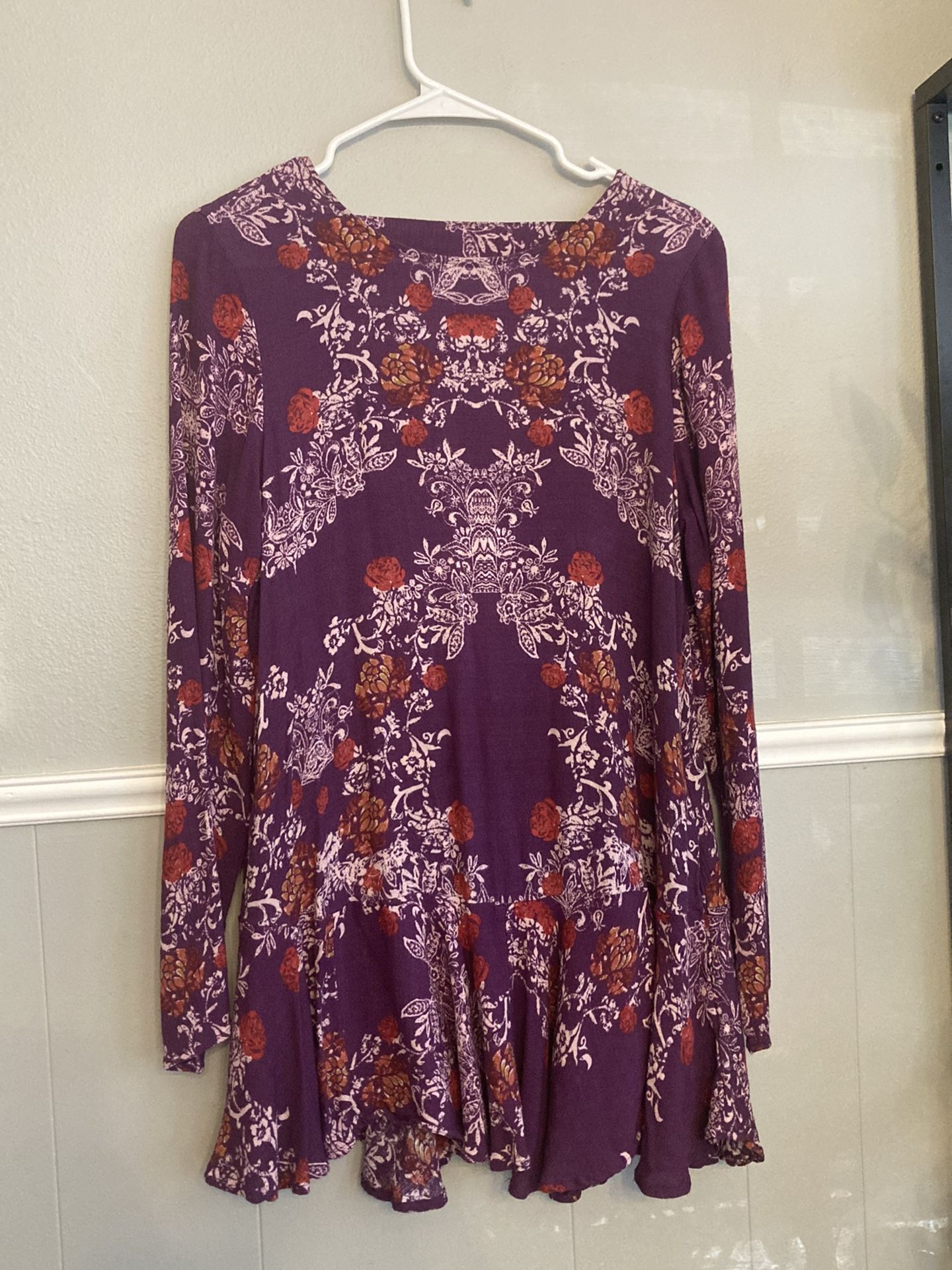 Women Free People Open Back Dress Medium