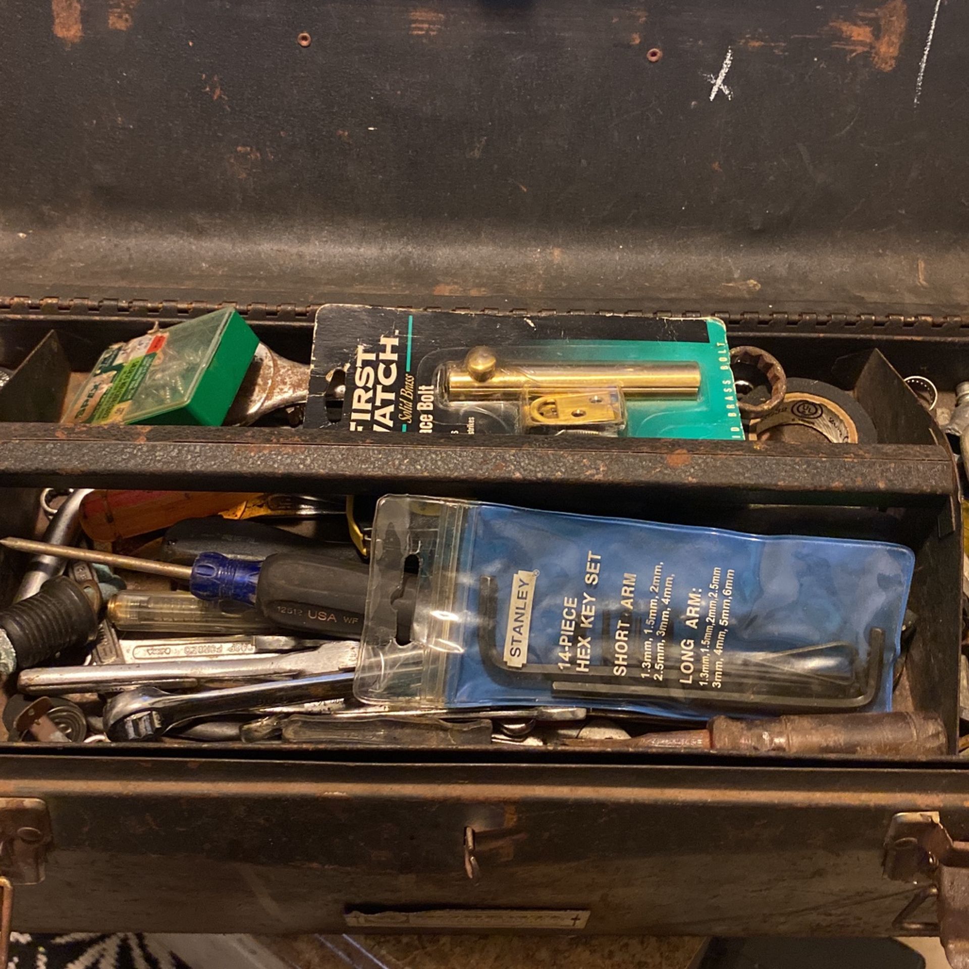 Toolbox With Miscellaneous Tools