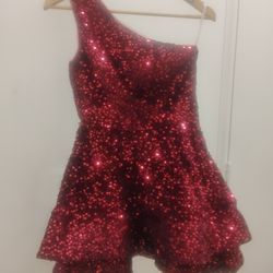 Tulle Sequin Shorty Dress