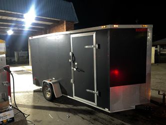 6x12 Single Axle Enclosed