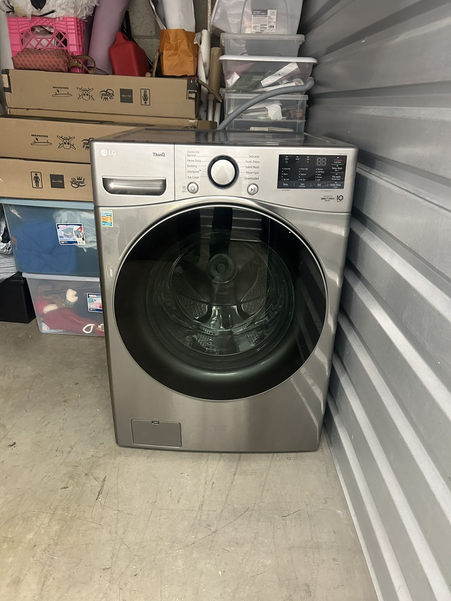 lg washer and dryer used