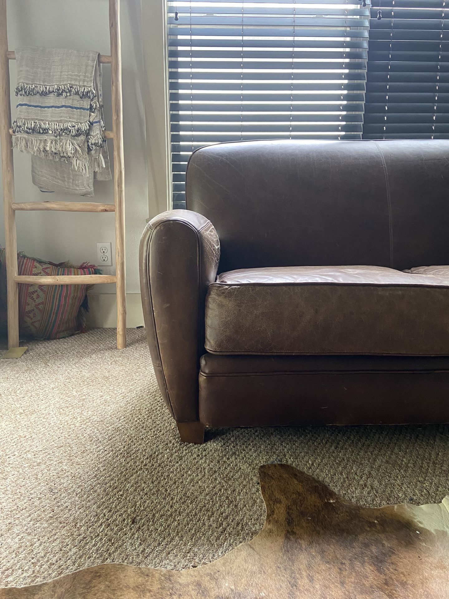 Free Leather Sofa / Couch