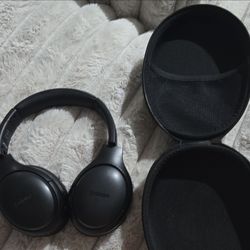 Boltune BT-BH010 ANC Over-Ear Bluetooth Wireless Headphones Black w/ Case