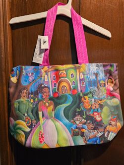 Disney Parks Tiana's Bayou Artist Showcase Tote Bag