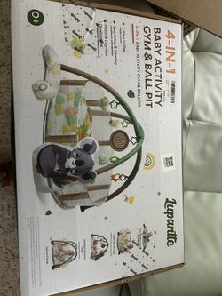 4-in-1 Baby Activity Gym & Ball Pit