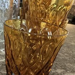 6 Small Tumbler Glasses