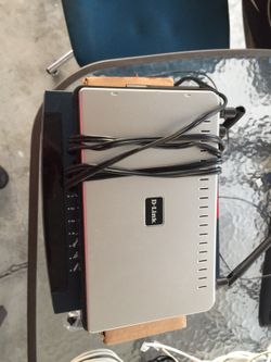 D-link router and wifi