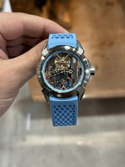 Jacob & Co epic x titanium tourbillon 44mm baby blue strap crazy watch for the money💰 complete set. 2025 for only $21,999🔥