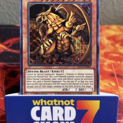Yugioh The Winged Dragon of Ra Secret Pharaoh's Rare