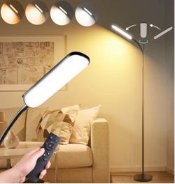 Modern LED Floor Lamp with Remote Control