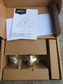 AmazonBasics Deadbolt Single/Double Cylinder