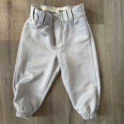 Boy Grey Baseball Pants Size YS