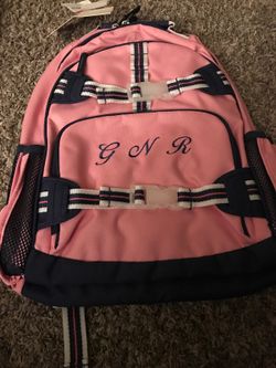 Pink backpack