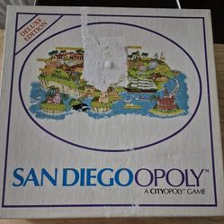 1989 SAN DIEGOOPOLY BOARD GAME (READ BEFORE MESSAGING) ***SEE OTHER POSTS***
