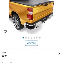 truck bed size 6.4 ft
