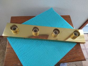 VINTAGE BRASS LIGHT FIXTURE