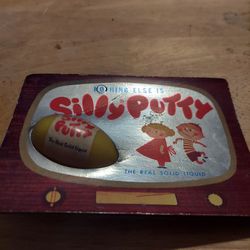 Vintage 1950s Silly Putty In Original Packaging